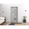 Vdomdoors Slab Barn Door Panel 24 x 96in, Light Grey Oak W/ Frosted Glass, Pocket Closet Sliding SETE6933S-OAK-2496 - alternate 5